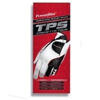 Powerbilt TPS Cabretta-Leder Golfhandschuh Mann Medium für die linke Hand (Rechtshänder)