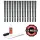 Karma Black/White Velvet Junior  13 Grip Set incl. Tape, Solvent & Shaft Clamp