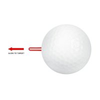 FlexTee AlignTee - Tee di golf flessibili 3 "(pacchetto di 4)
