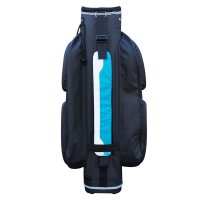 Trolley Bag - borsa die Golf - resistente allacqua nero / bianco / Aqua