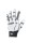Gant bionic Relief Grip homme blanc (pour votre main droite) s