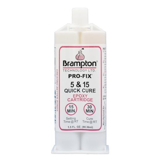 Brampton Pro-Fix 15 / 30 Quick Cure Epoxy Kleber 50 ml Cartridge