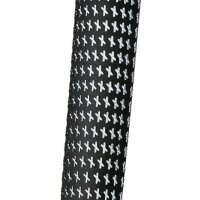 Karma Black/White Velvet 360 Golf Grip without Logo