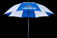 U.S. Kids Regenschirm blau/weiss
