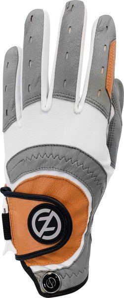 Zero Friction Xtreme Cabretta Handschuh Herren LH - Orange/Grau/Weiß