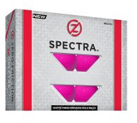 Zero Friction Spectra Golfbälle, matt - Neon Magenta...
