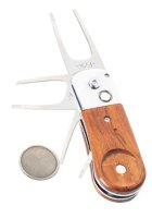 Flag 18 F/X SoloDivot Tool  without ballmarker, ROSEWOOD
