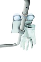 JUCAD SCOREKARTENHALTER für JuCad GolfTROLLEYs, silber (Metall)