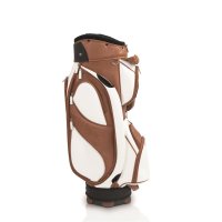 JUCAD BAG STYLE - braun-weiß, Lederoptik