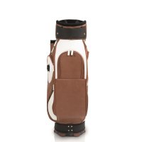 JUCAD BAG STYLE - braun-weiß, Lederoptik
