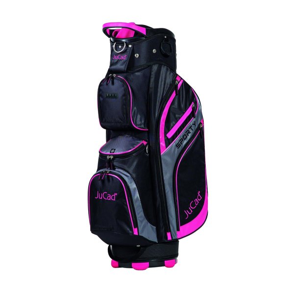 JUCAD BAG SPORTY - schwarz-pink
