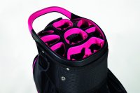 JUCAD BAG SPORTY - schwarz-pink