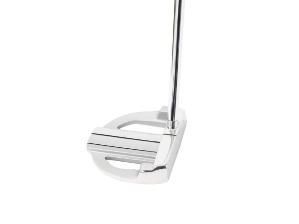 JUCAD PUTTER X800 aus Edelstahl mit JuCad Jumbo Puttergriff (mallet für Linkshänder)