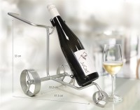 JUCAD MINIATUR TROLLEY - Weinflaschenhalter