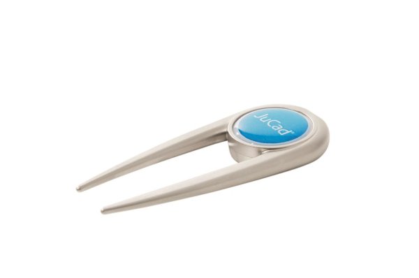 JUCAD PITCHGABEL aus Edelstahl mit magnetischem Ballmarker