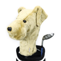 Couvre tête jaune Labrador Driver