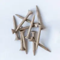 GREENUP Tee - 53mm Kaffee Golf Tees - 50 Stück