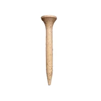 GREENUP Tee - 70mm Kaffee Golf Tees - 50 Stück