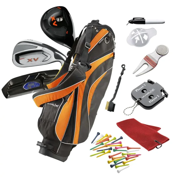 Golf Einsteiger Halbsatz Damen - Rot - maßgeschneidert