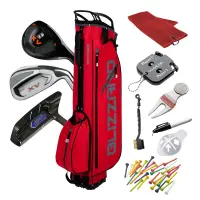 Golf Einsteiger Halbsatz Damen - Rot - maßgeschneidert