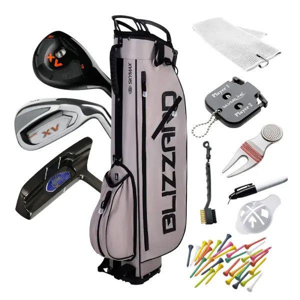 Golf Einsteiger Halbsatz Damen - Schwarz - maßgeschneidert