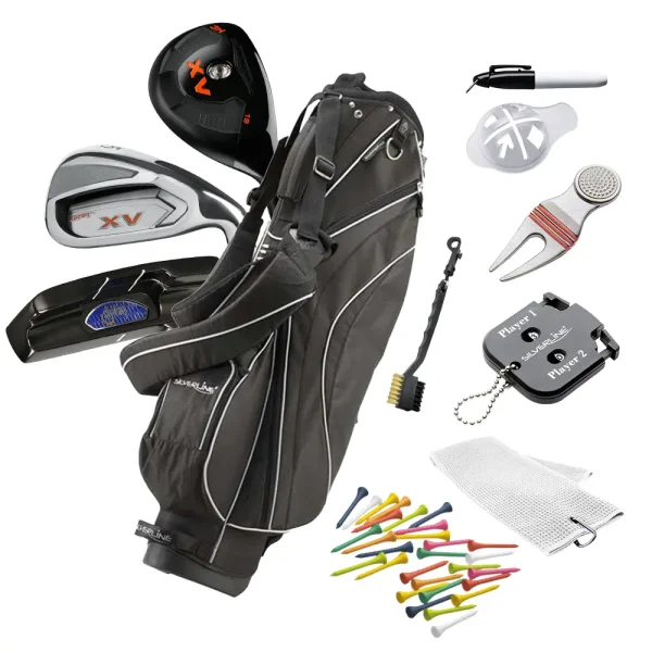 Golf Einsteiger Halbsatz Herren - Schwarz - maßgeschneidert