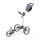 Big Max Blade TRIO Golf Pull Trolley