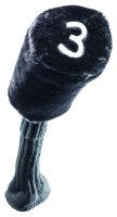Single-Headcover mit Strumpf / schwarz 5