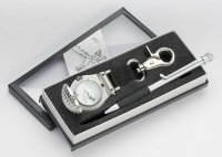 Geschenk-Set mit Bag Watch und Kugelschreiber