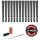 Karma Black/White Velvet Jumbo Grip Kit (with 13 grips, 13 tapes, solvent, vise clamp)